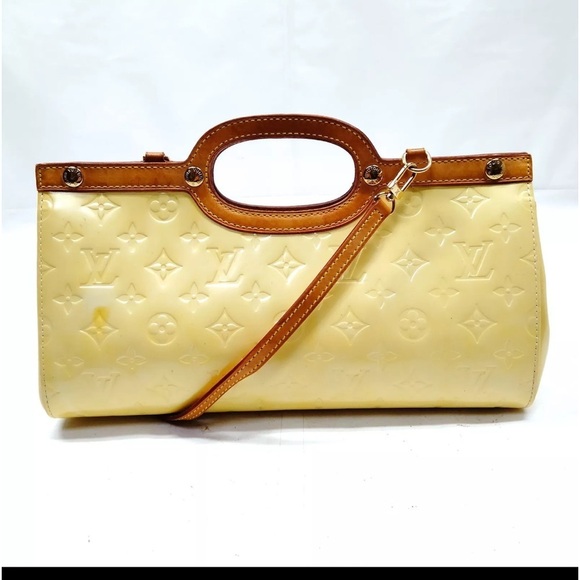 Louis Vuitton LV Hand Bag  Roxbury Drive Yellow Vernis - Picture 2 of 12